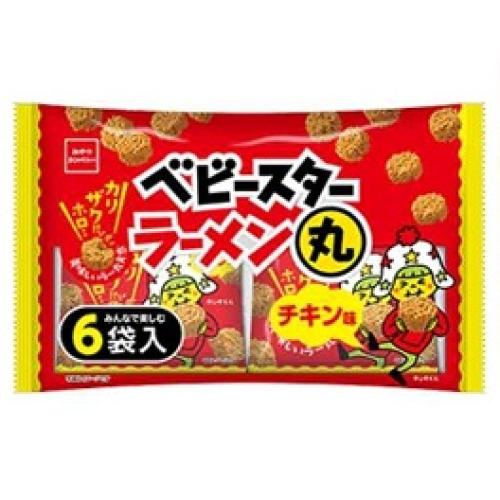ベビースターラーメン丸 チキン味 6袋入×15個 : クスリのアオキ ヤフー