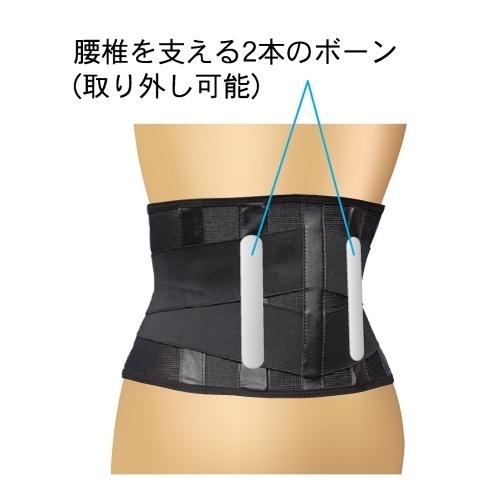山田式 ブラック 腰椎コルセット M : クスリのアオキ ヤフー店 - 通販