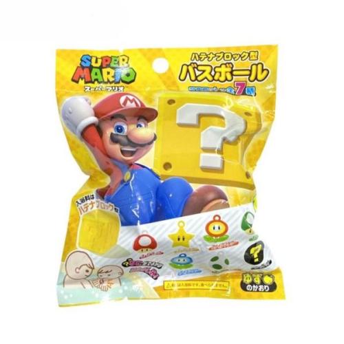 スーパーマリオ ハテナブロック型 バスボール 1個 : クスリのアオキ