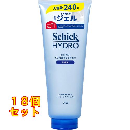 ハイドロ シェービングジェル 240g×18個 : クスリのアオキ ヤフー店