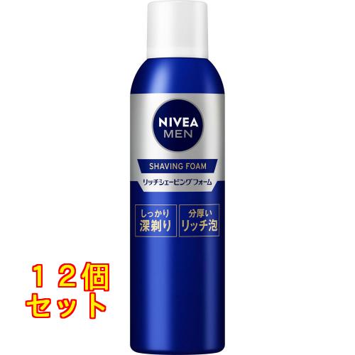 ニベアメン リッチシェービングフォーム 245g×12個 の商品画像