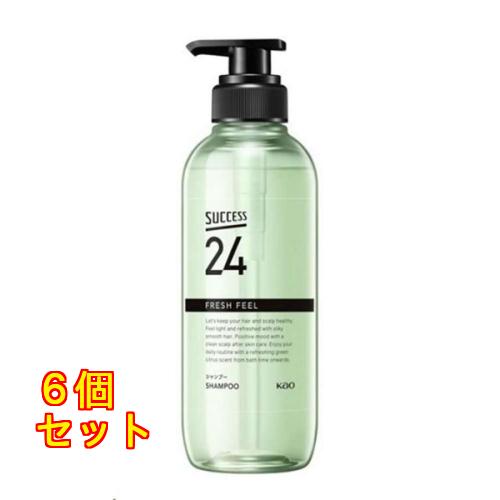 naonao【未開封】サクセス  シャンプー4、コンディショナー6 詰替 花王 サクセス24 フレッシュフィールシャンプー 本体 400mL×6個