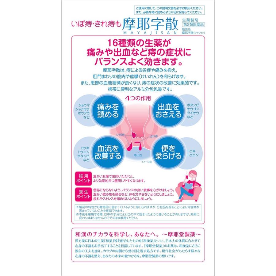 市場 送料無料 火曜限定ポイント8倍相当 摩耶字散 摩耶堂製薬株式会社 第2類医薬品 マヤジサン