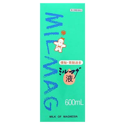 第3類医薬品 エムジーファーマ ミルマグ液 600ml 便秘薬 超爆安