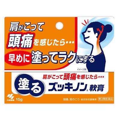 小林製薬 【第3類医薬品】頭痛・肩こりに 塗るズッキノンa軟膏 (15g