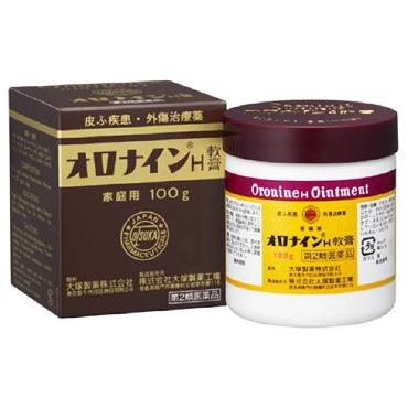 【第2類医薬品】大塚製薬　オロナインH軟膏　(100g)　ビン　瓶　皮膚疾患・外傷治療薬｜kusurinofukutaro