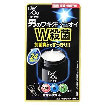 ロート製薬　デ・オウ　DeOu　デオウ　薬用　プロテクトデオジャム　(50g)　制汗剤　【医薬部外品】｜kusurinofukutaro