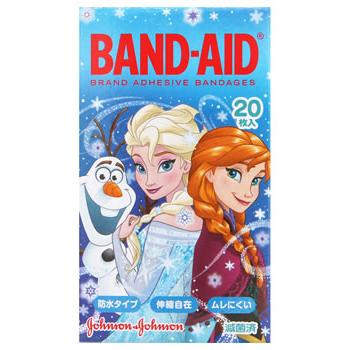 BAND-AID 子供用絆創膏 ディズニー アナ雪 プリンセス 20枚×60箱 Johnson & Johnson ジョンソンエンドジョンソン バンドエイド アナと雪