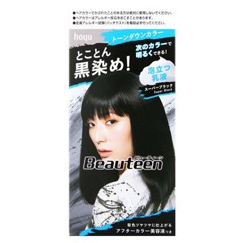 ホーユー ビューティーン トーンダウンカラー スーパーブラック 1セット 髪色もどし ヘアカラー 医薬部外品 くすりの福太郎 通販 Yahoo ショッピング