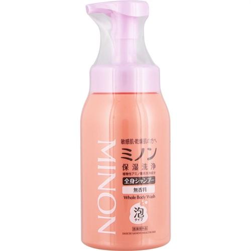MINON 第一三共ヘルスケア ミノン 薬用 全身シャンプー 泡タイプ