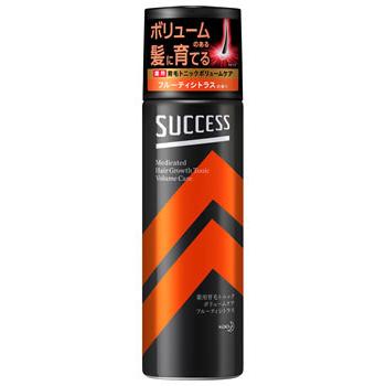 花王 サクセス 薬用 育毛トニック ボリュームケア フルーティシトラスの香り 180g メンズ 育毛剤 医薬部外品 くすりの福太郎 通販 Yahoo ショッピング