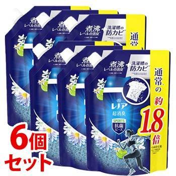 《セット販売》 P&G レノア 超消臭 抗菌ビーズ スポーツ クールリフレッシュの香り つめかえ用 特大サイズ (760mL)×6個セット 詰め替え用 衣料用消臭剤 その他洗濯用品 《セット販売》 P&G レノア 超消臭 抗菌ビーズ スポーツ クールリフレッシュの香り つめかえ用 特大サイズ (760mL)×6個セット 詰め替え用 衣料用消臭剤 その他洗濯用品