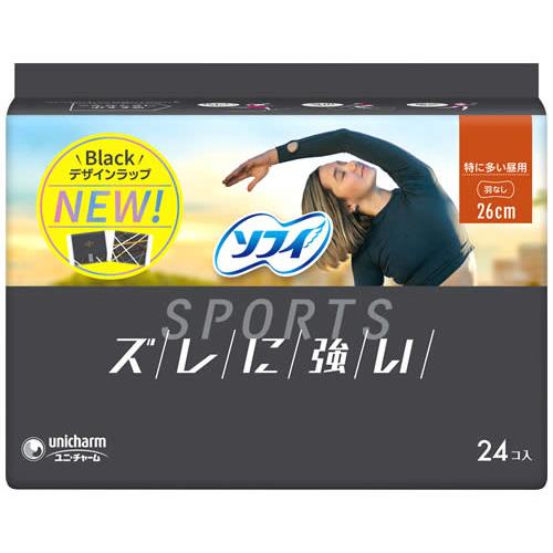 ソフィ（ユニ・チャーム） ユニチャーム ソフィSPORTS 260羽なし 特に