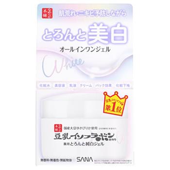 なめらか本舗 ノエビア サナ とろんと濃ジェル 薬用美白 N (100g) 豆乳