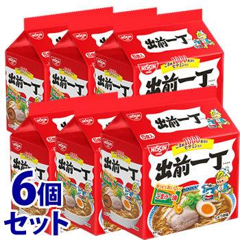 《セット販売》　日清食品 出前一丁 (5食パック)×6個セット 即席麺 ラーメン　※軽減税率対象商品｜kusurinofukutaro