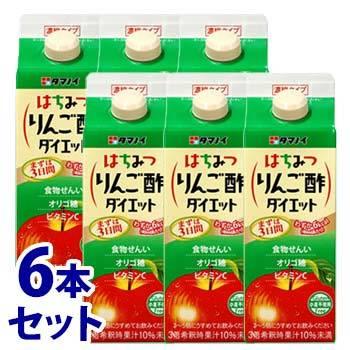 セット販売 タマノイ酢 はちみつりんご酢ダイエット 濃縮タイプ 500ml 6本セット 希釈タイプ 軽減税率対象商品 くすりの福太郎 通販 Yahoo ショッピング