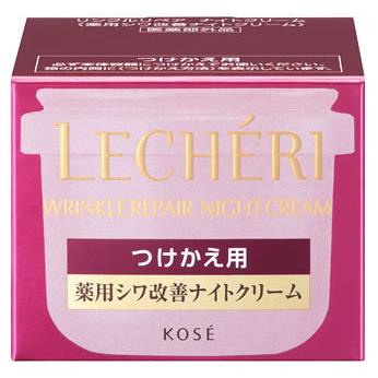 LECHERI コーセー ルシェリ リンクルリペア ナイトクリーム レフィル 