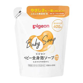 全身泡ソープ ピジョン しっとり つめかえ用 (400mL) 詰め替え用