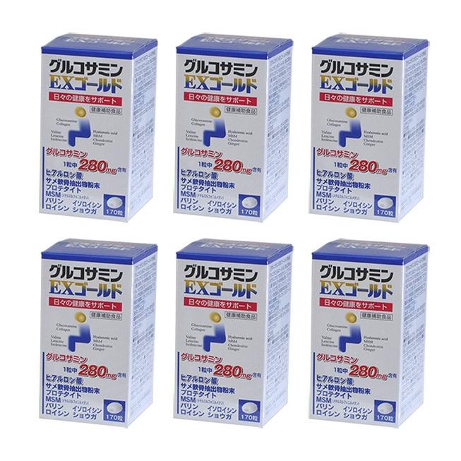 グルコサミンEXゴールド 6個セット : くすりや本店 富山の薬屋さん