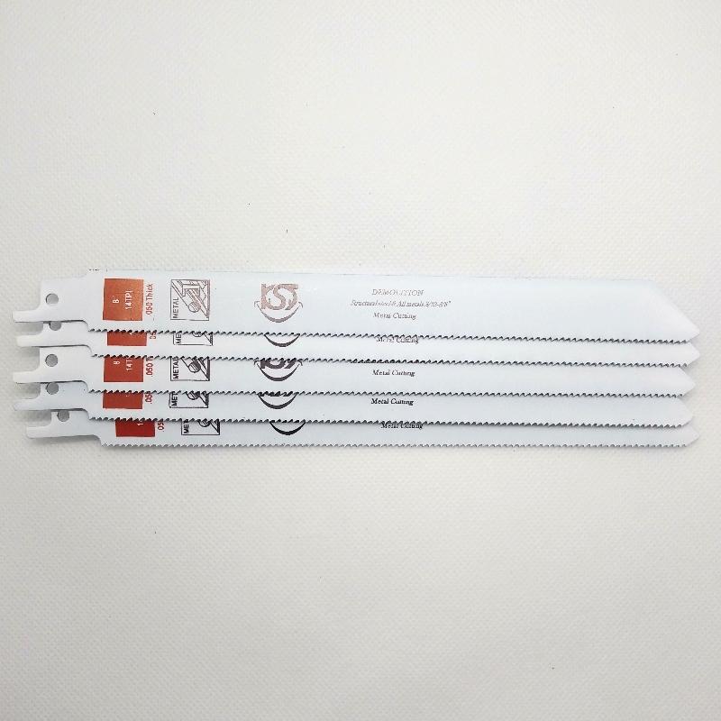 SB5 セーバーソーブレード 5枚セット 金属用 重解体向き HSS 1.25X19X200mm14T 替刃 レシプロソー セーバーソー 日立 マキタ HiKOKI :003:KST(クタイセイケイツール) - 通販 - Yahoo!ショッピング SB5 セーバーソーブレード 5枚セット 金属用 重解体向き HSS 1.25X19X200mm14T 替刃 レシプロソー セーバーソー 日立 マキタ HiKOKI :003:KST(クタイセイケイツール) - 通販 - Yahoo!ショッピング