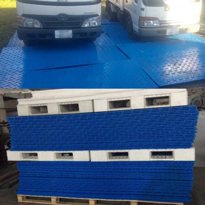 3×6 10枚セット 両面凸 プラスチックマット 黒 耐荷重60t 3×6 10枚セット 両面凸 プラスチックマット 黒 耐荷重60t