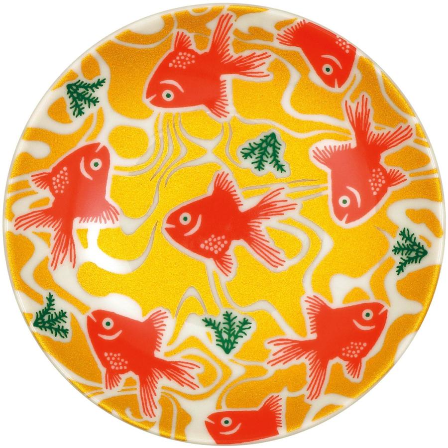 新品 九谷焼 縁起豆皿 金魚 印象のデザイン kandjietfreres.com