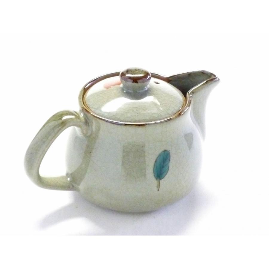 九谷焼 急須 小 椿に鳥 裏絵(Kutani teapot)おしゃれ 茶器 ポット急須 ティーポット お茶 紅茶 茶漉し 便利 結婚祝い プレゼント｜kutanihyakkaen｜03