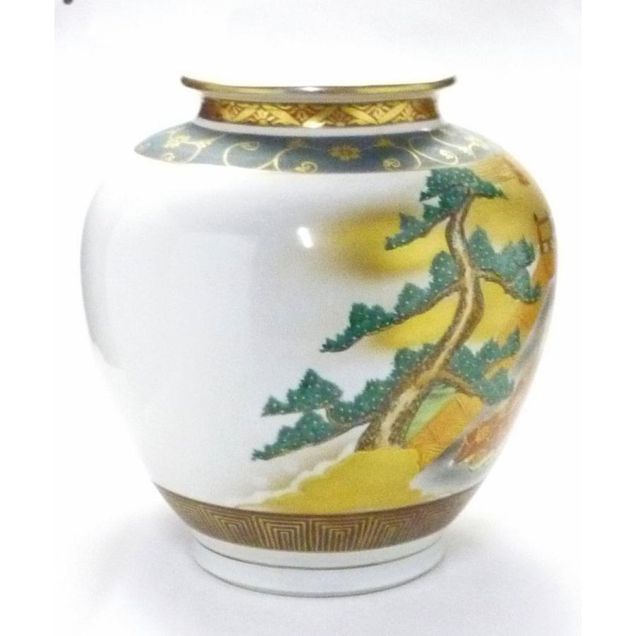 九谷焼 高級 陶磁器 花瓶 本金 六歌仙 ギフト 内祝 インテリア