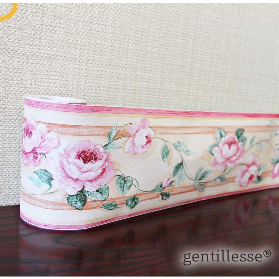 送料無料 トリムボーダー壁紙 壁紙シール はがせる 花柄 おしゃれ はがせる 壁紙 Diy 賃貸 トイレ キッチン 和室 10cm 10m スムーサー 付き ピンク Gentillesse ケイユートレードジャパン 通販 Yahoo ショッピング