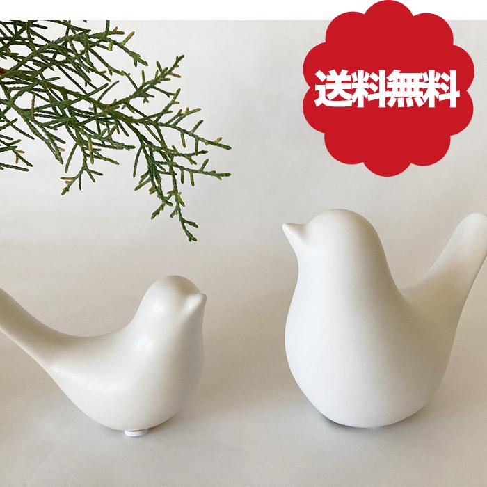 送料無料 置物 おしゃれ 北欧 インテリア 動物 玄関 陶器 おきもの 卓上 開運 インテリア雑貨 大小 ２個セット ホワイト Gentillesse ケイユートレードジャパン 通販 Yahoo ショッピング