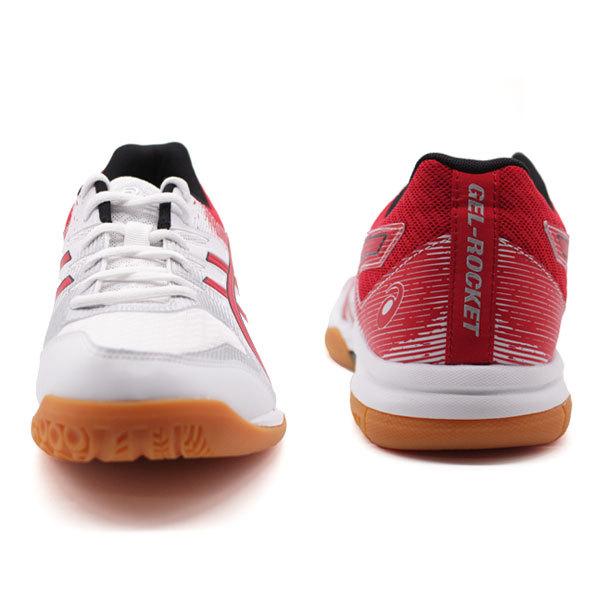 新品　asics GEL-ROCKET 9 バレーボールシューズ 赤　24.5 ASICS Gel-Rocket 9 レッド バレーボールシューズ - メルカリ