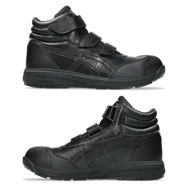 ASICS（アシックス） メンズ 安全作業靴 安全靴 黒 ブラック トープ