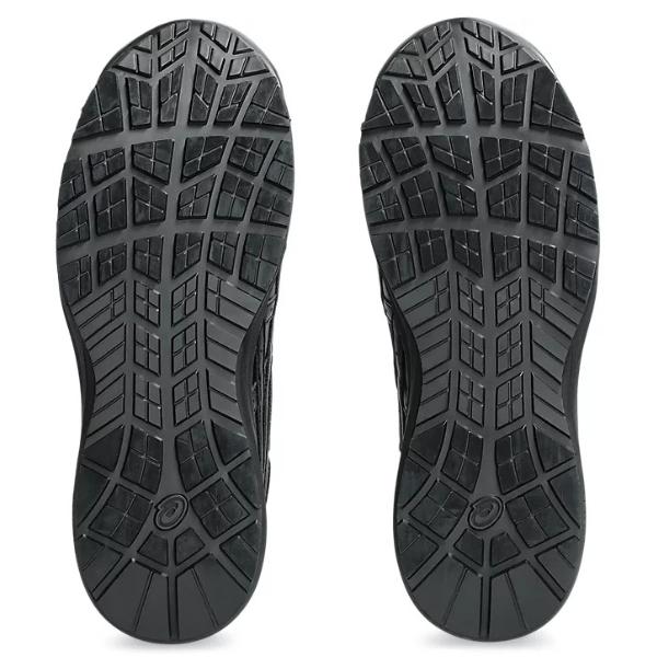 asics JSAA認定安全靴 ブラック アシックス asics メンズ 安全作業靴 安全靴 黒 ブラック トープ