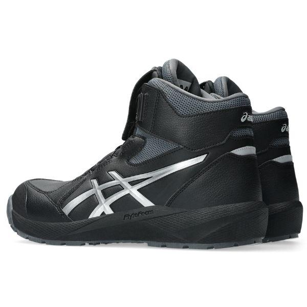 ASICS ブラック ハイカット安全靴 JSAA合格品 ASICS（アシックス） メンズ 安全作業靴 安全靴 黒 ブラック JSAA規格A