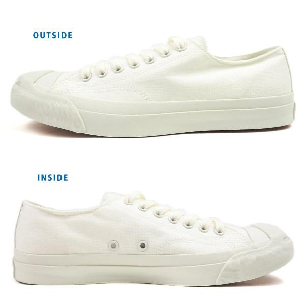 コンバース CONVERSE スニーカー JACK PURCELL WHITEPLUS RH 1SC573 メンズ レディース ジャックパーセル ホワイトプラス ローカット 抗菌 抗ウイルス｜kutsu-nishimura｜05