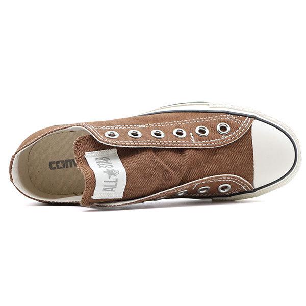 CONVERSE ALL STAR ブラウン スリッポン CONVERSE（コンバース） オールスター スニーカー レディース 靴