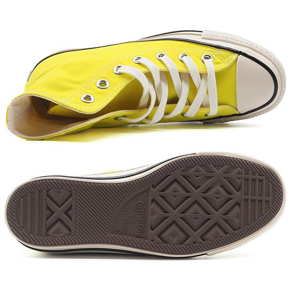 新品、未使用 コンバースネオンイエローハイカット CONVERSE コンバース スニーカー メンズ レディース ハイカット