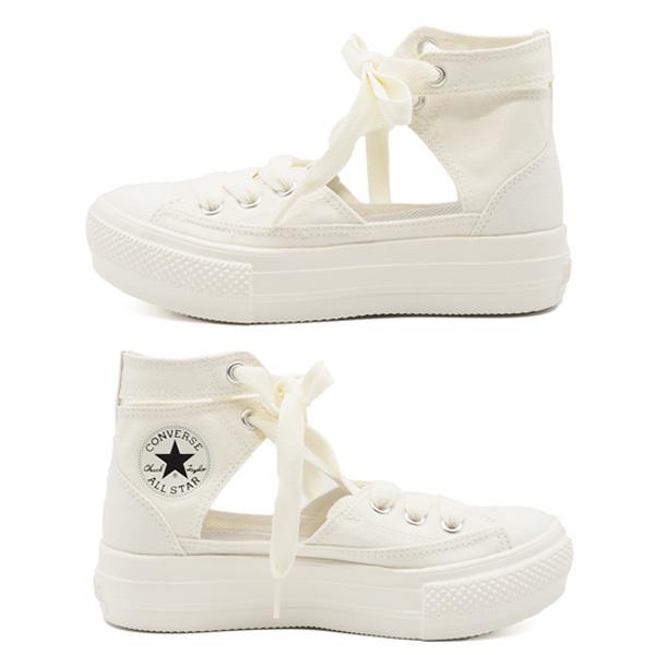 CONVERSE コンバース スニーカー レディース 靴 ギリ―シューズ 白 