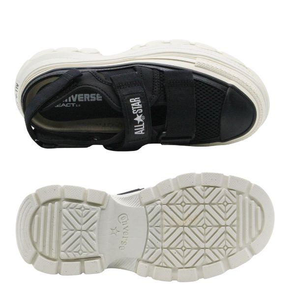 CONVERSE コンバース サンダル レディース 靴 ローカット 黒色