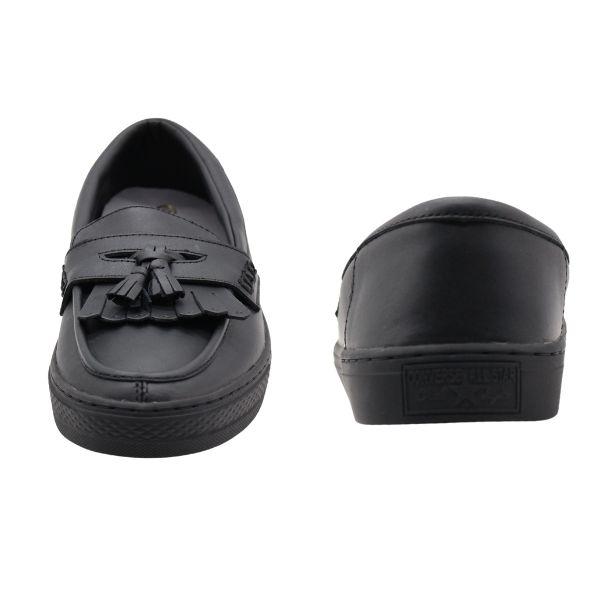 CONVERSE コンバース ローファーメンズ 靴 パンプス 黒 ブラック