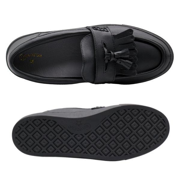 CONVERSE（コンバース） ローファーメンズ 靴 パンプス 黒 ブラック