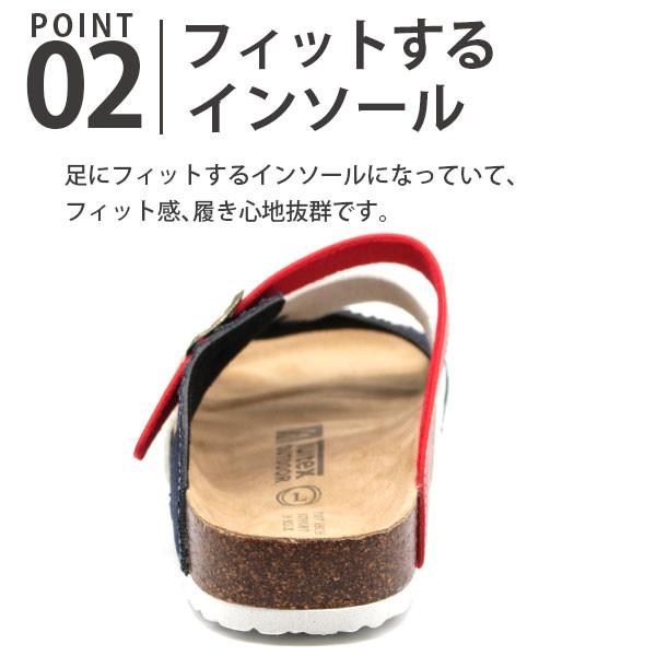 サンダル メンズ 靴 コンフォート 白 ホワイト ネイビー ブラウン 軽量 軽い クッション タルテックス TULTEX TEX-8841｜kutsu-nishimura｜06