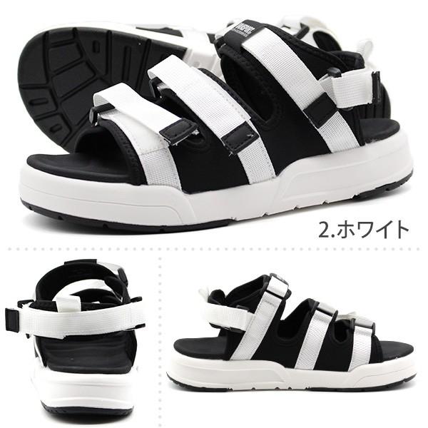 完売品 希少 スポーツサンダル ブラック/ホワイト27.5 サンダル メンズ 靴 ストラップ 黒 白 ブラック ホワイト