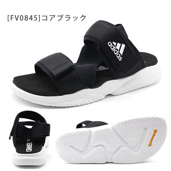 adidas アディダス サンダル レディース 靴 スポーツ 白 黒
