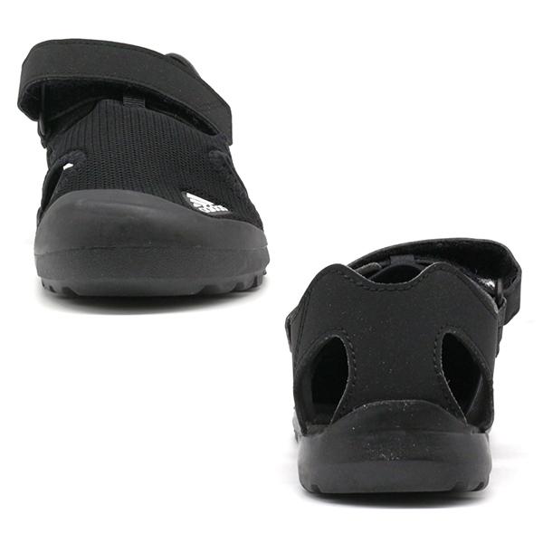 adidas アディダス サンダル キッズ 子供 靴 黒 ブラック 軽量