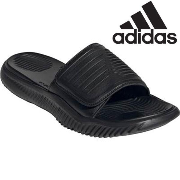 adidas（アディダス） サンダル メンズ 靴 シャワーサンダル 黒 ブラック コンフォートサンダル ブランド adidas ...