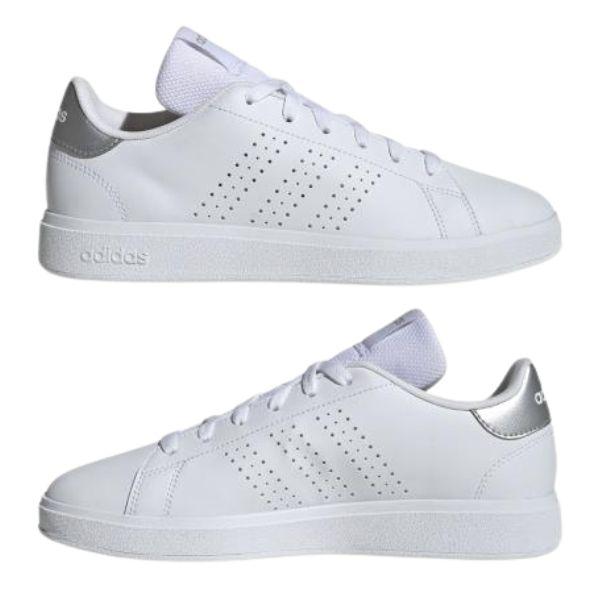 新品未使用 アディダス スニーカー レディース adidas 24cm ホワイト adidas（アディダス） スニーカー レディース 靴 白 ホワイト 銀色