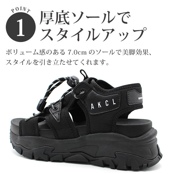 AKIII CLASSIC サンダル レディース 靴 スポーツサンダル 厚底 AKIII CLASSIC サンダル レディース 靴 スポーツサンダル 厚底
