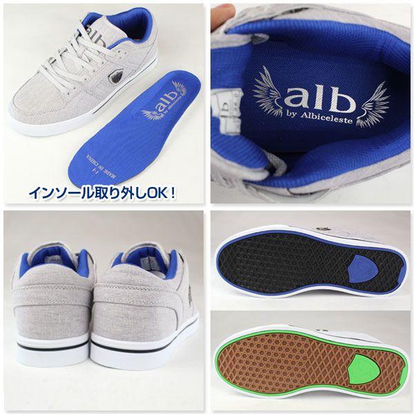 alb by albiceleste 5600 メンズ ローカット スニーカー カジュアル