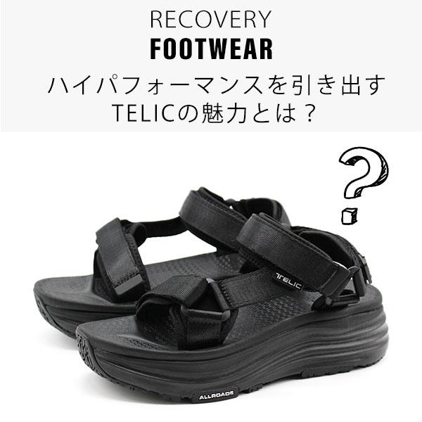 TELIC（テリック） サンダル メンズ 靴 スポーツサンダル リカバリー